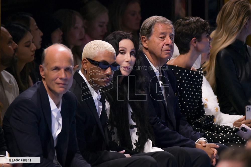 PFW - Cher Sits Front Row At Balmain