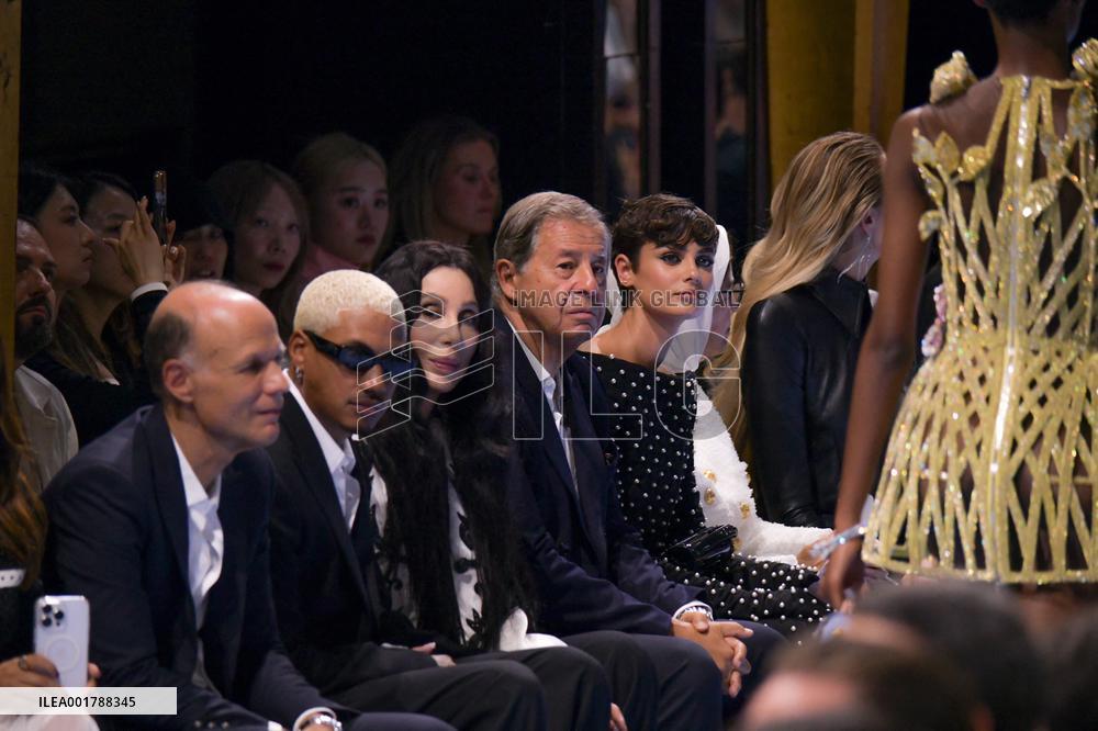 PFW - Cher Sits Front Row At Balmain