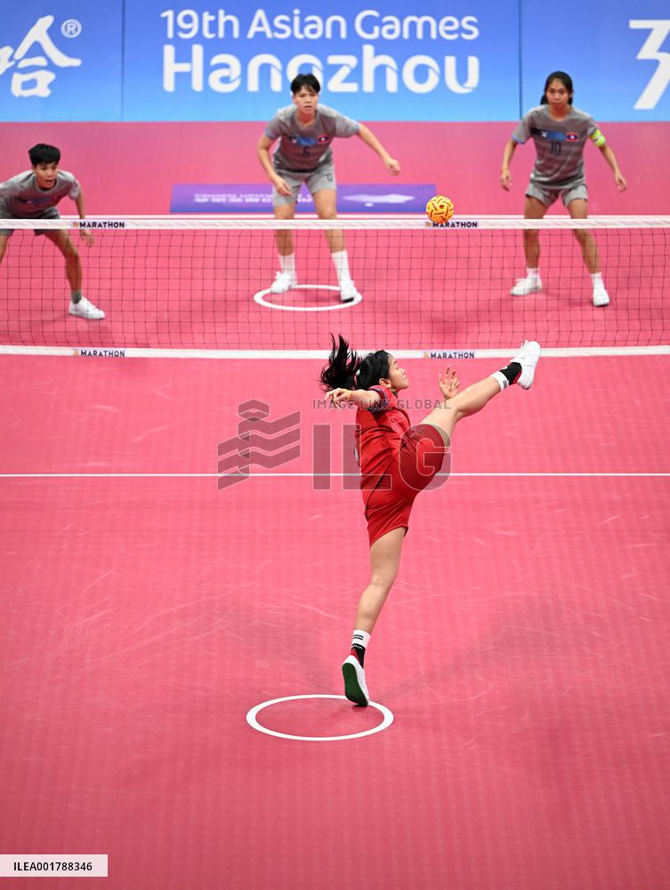 (SP)CHINA-JINHUA-ASIAN GAMES-SEPAKTAKRAW (CN)