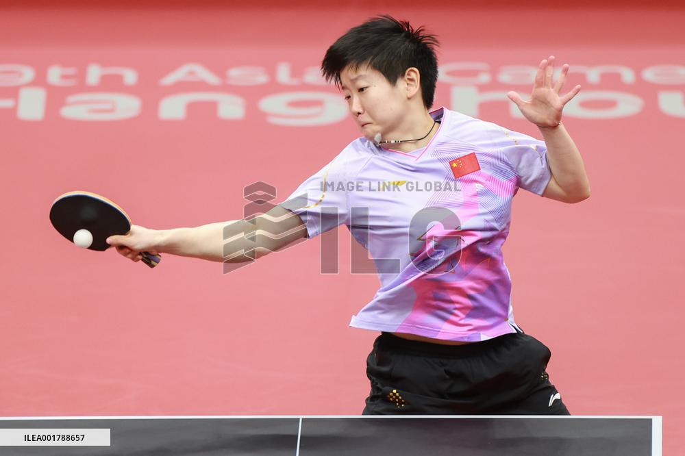 (SP)CHINA-HANGZHOU-ASIAN GAMES-TABLE TENNIS (CN)