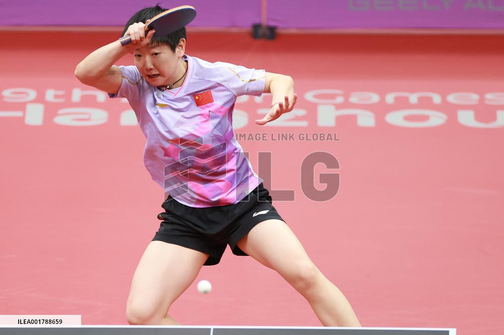 (SP)CHINA-HANGZHOU-ASIAN GAMES-TABLE TENNIS (CN)