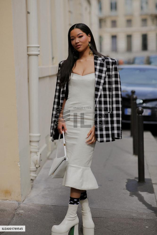 PFW - Marni Street Style