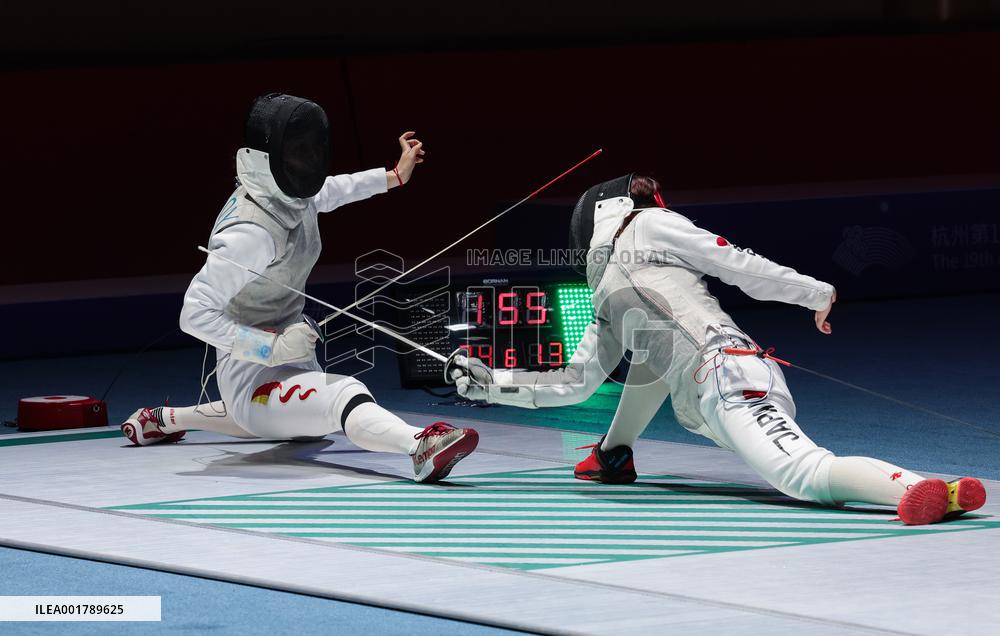 (SP)CHINA-HANGZHOU-ASIAN GAMES-FENCING(CN)