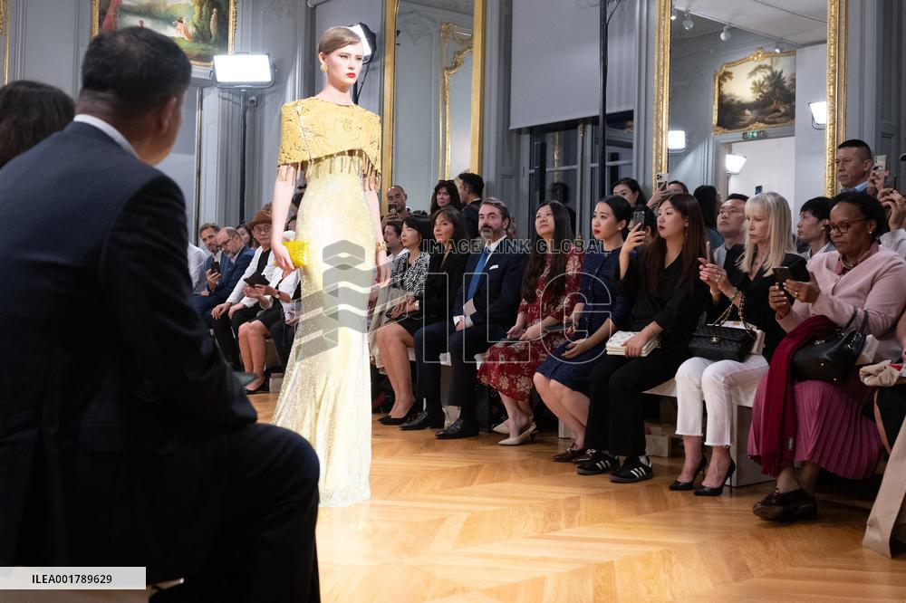 PFW - Prince Murat Attends Prince Kung's Palace Runway