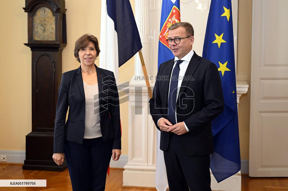 French Foreign and European Affairs Minister visits Finland