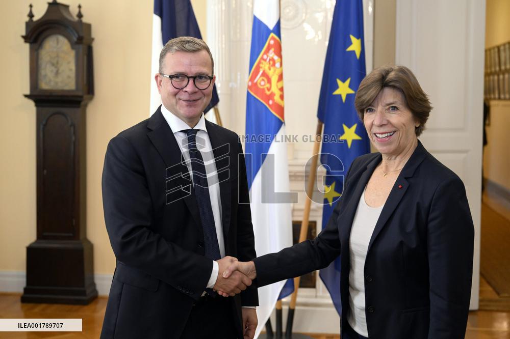 French Foreign and European Affairs Minister visits Finland