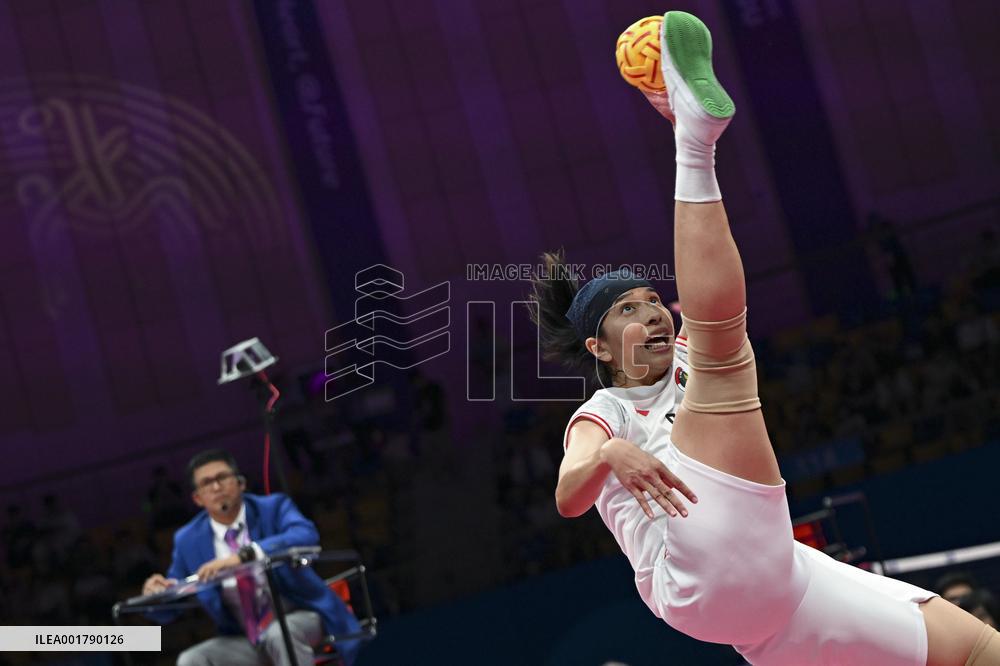 (SP)CHINA-JINHUA-ASIAN GAMES-SEPAKTAKRAW (CN)
