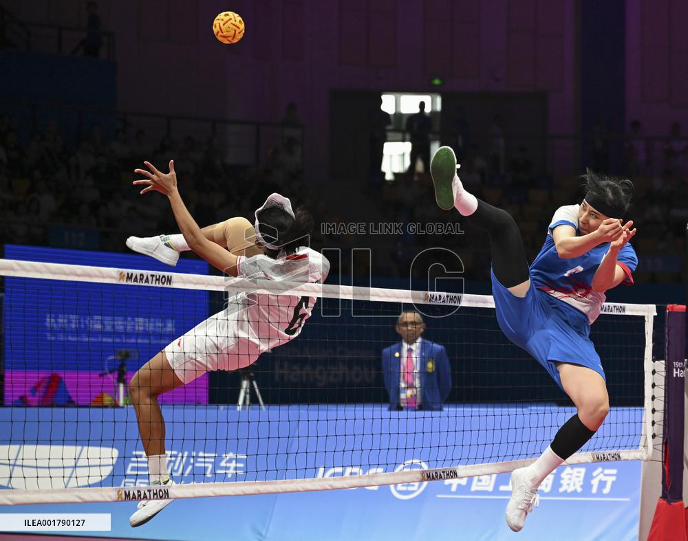 (SP)CHINA-JINHUA-ASIAN GAMES-SEPAKTAKRAW (CN)