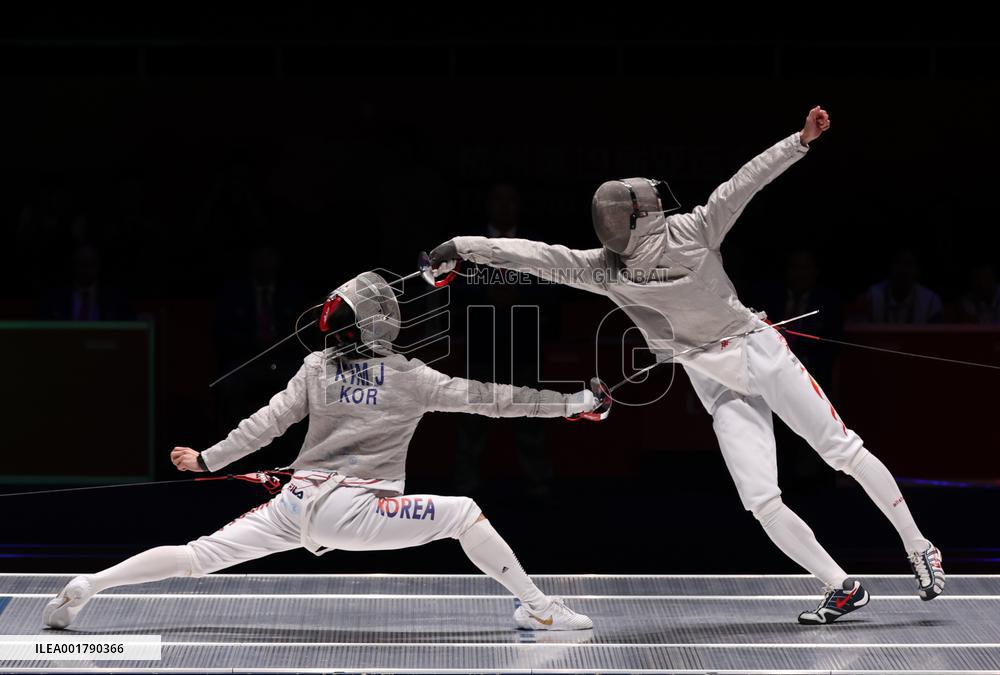 (SP)CHINA-HANGZHOU-ASIAN GAMES-FENCING(CN)