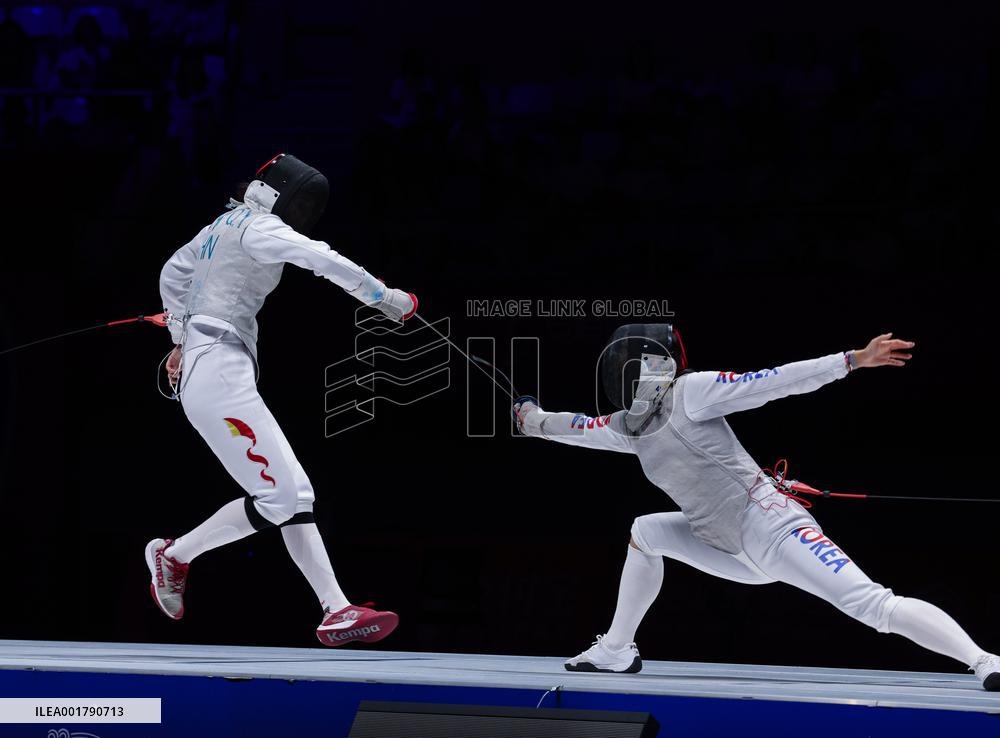 (SP)CHINA-HANGZHOU-ASIAN GAMES-FENCING(CN)
