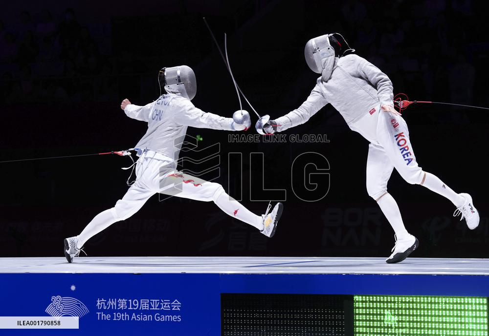 (SP)CHINA-HANGZHOU-ASIAN GAMES-FENCING(CN)