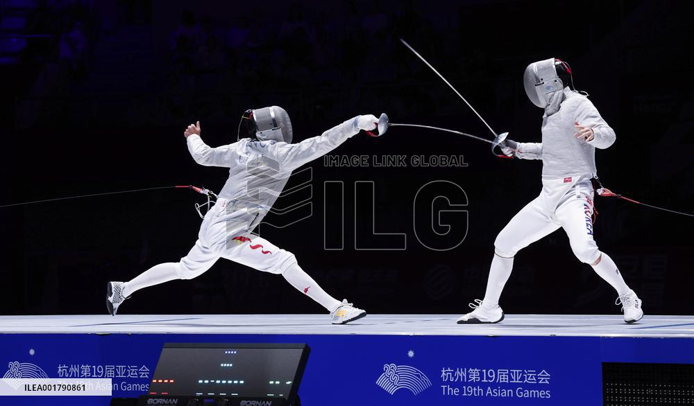 (SP)CHINA-HANGZHOU-ASIAN GAMES-FENCING(CN)