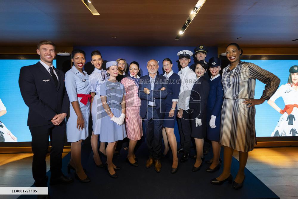 90th Anniversary Of Air France At The Galeries Lafayette - Paris