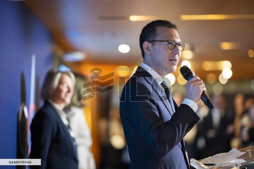 90th Anniversary Of Air France At The Galeries Lafayette - Paris
