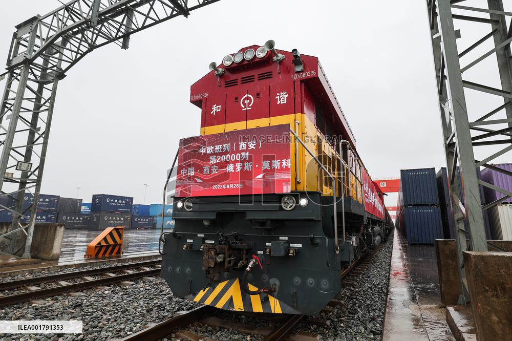#CHINA-SHAANXI-XI'AN-EUROPE-FREIGHT TRAIN (CN)
