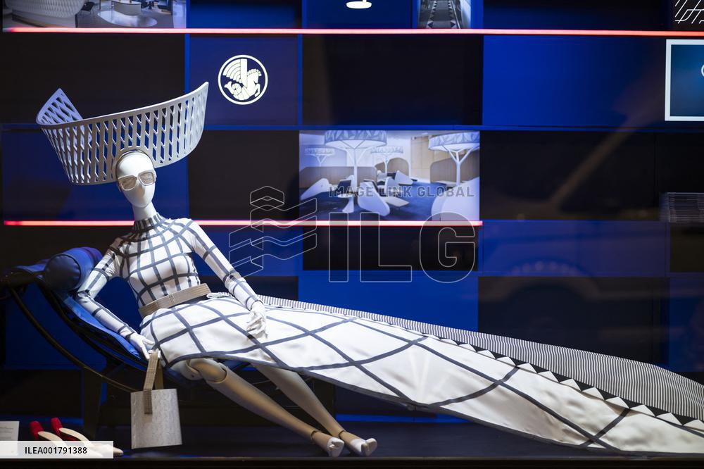 90th Anniversary Of Air France At The Galeries Lafayette - Paris