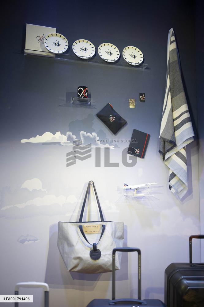 90th Anniversary Of Air France At The Galeries Lafayette - Paris