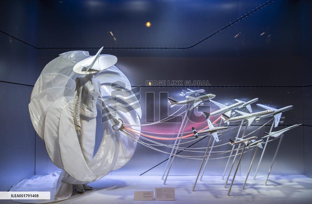 90th Anniversary Of Air France At The Galeries Lafayette - Paris