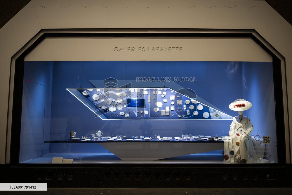 90th Anniversary Of Air France At The Galeries Lafayette - Paris