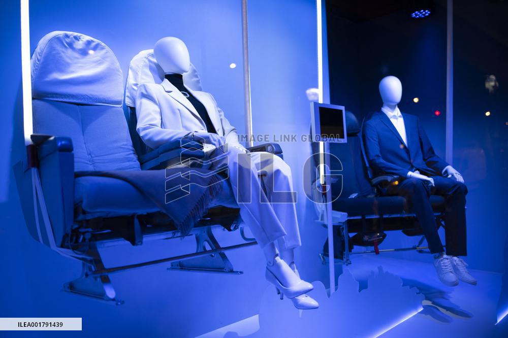 90th Anniversary Of Air France At The Galeries Lafayette - Paris