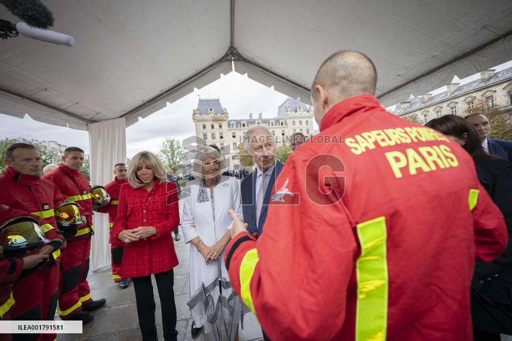 King Charles Visit To France