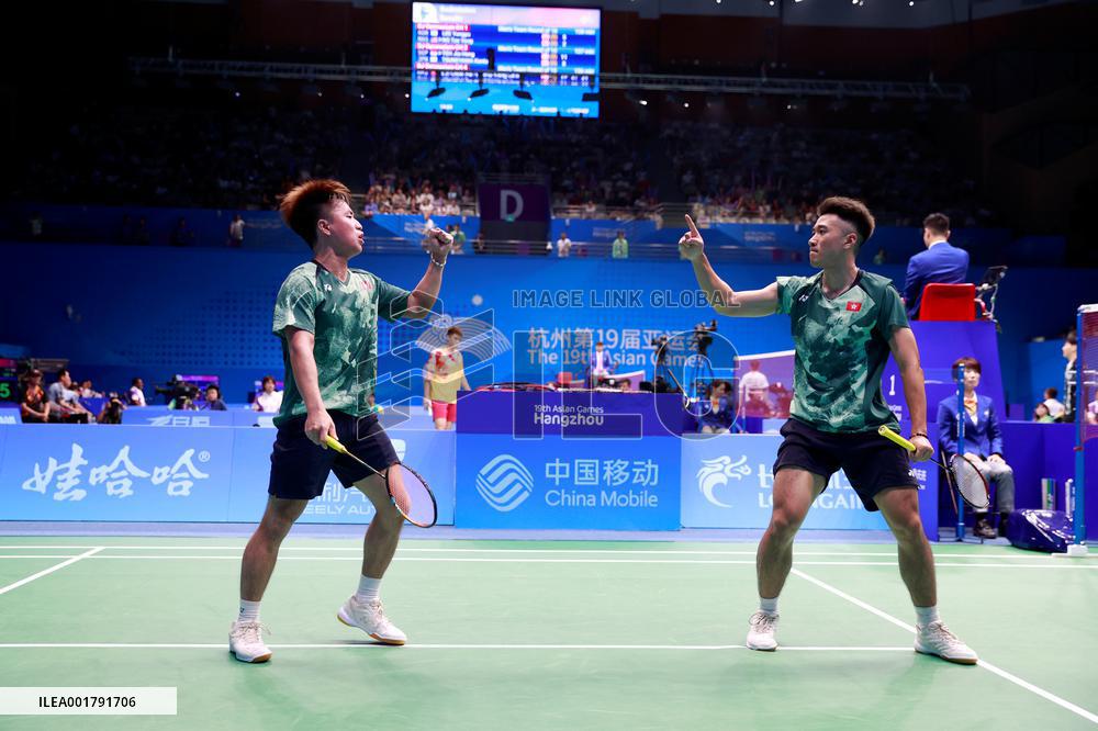 (SP)CHINA-HANGZHOU-ASIAN GAMES-BADMINTON (CN)