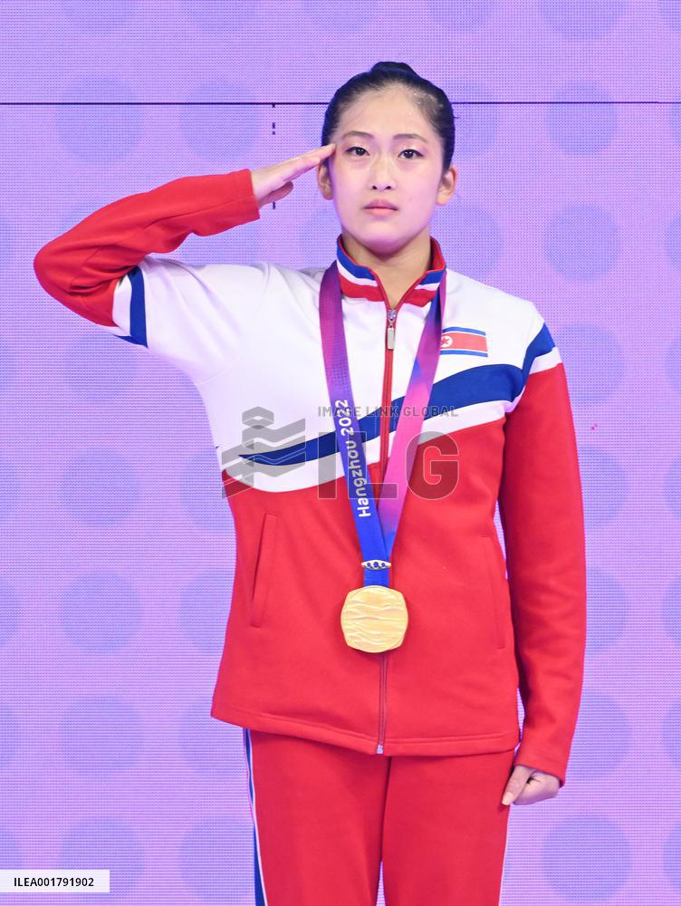 (SP)CHINA-HANGZHOU-ASIAN GAMES-ARTISTIC GYMNASTICS(CN)