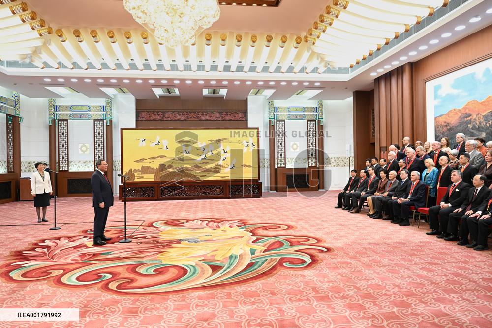 CHINA-BEIJING-LI QIANG-FOREIGN EXPERTS-MEETING (CN)