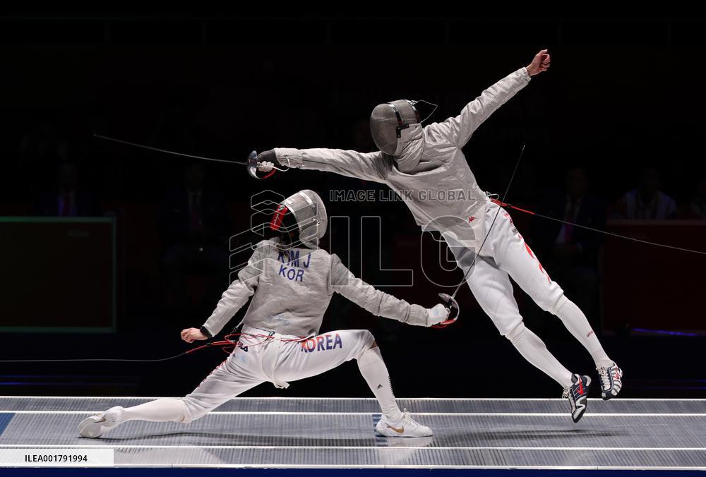 (SP)CHINA-HANGZHOU-ASIAN GAMES-FENCING(CN)