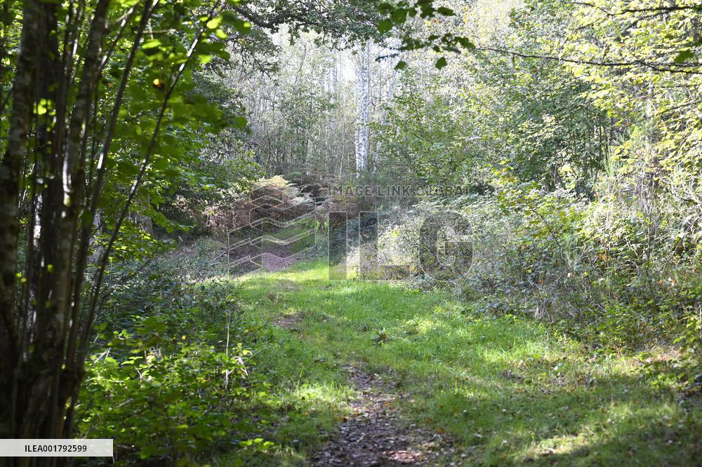 Journey of Lina from her home towards the train station of Saint-Blaise-la-Roche