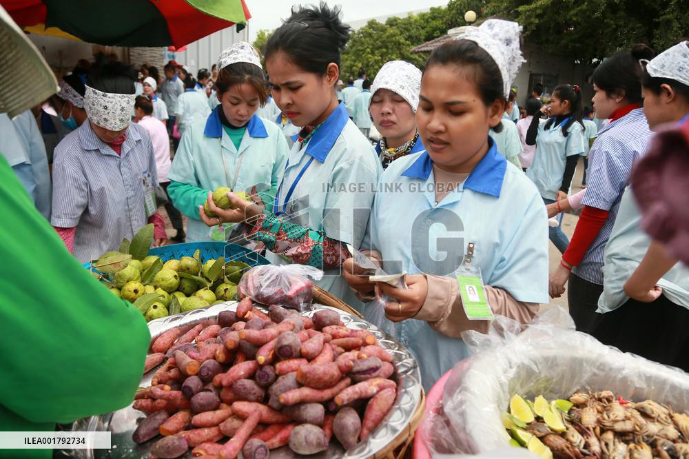 CAMBODIA-PHNOM PENH-INDUSTRIES-MINIMUM WAGE