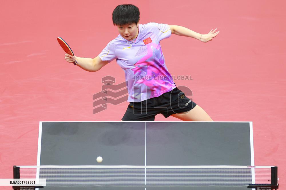 (SP)CHINA-HANGZHOU-ASIAN GAMES-TABLE TENNIS (CN)