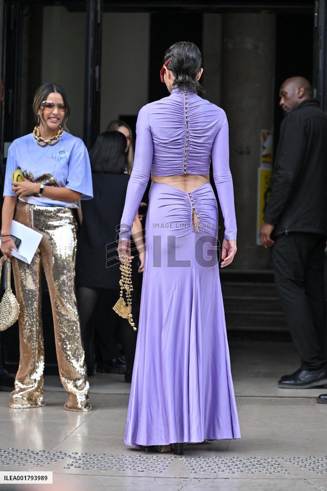 PFW Rabanne Arrivals