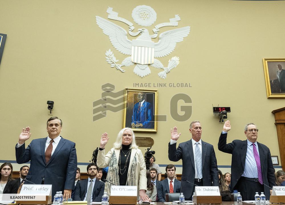 House Republicans Hold First Formal Biden Impeachment Hearing - Washington