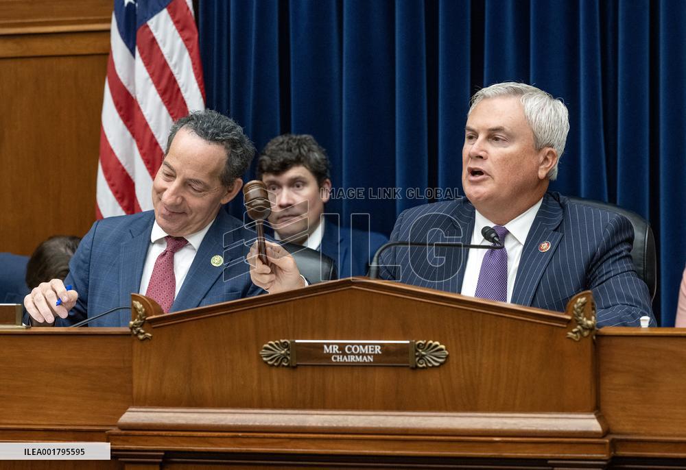 House Republicans Hold First Formal Biden Impeachment Hearing - Washington