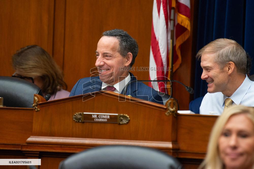 House Republicans Hold First Formal Biden Impeachment Hearing - Washington