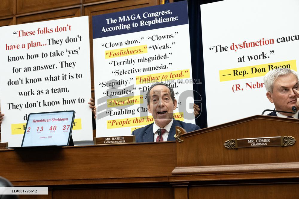 House Republicans Hold First Formal Biden Impeachment Hearing - Washington