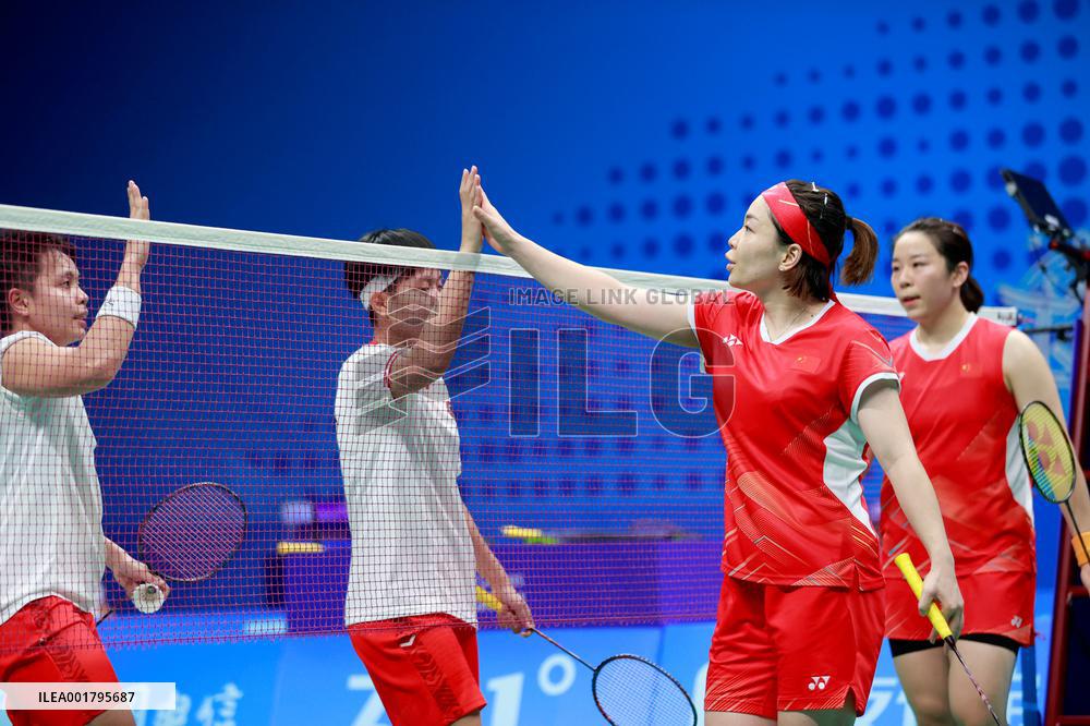 (SP)CHINA-HANGZHOU-ASIAN GAMES-BADMINTON (CN)