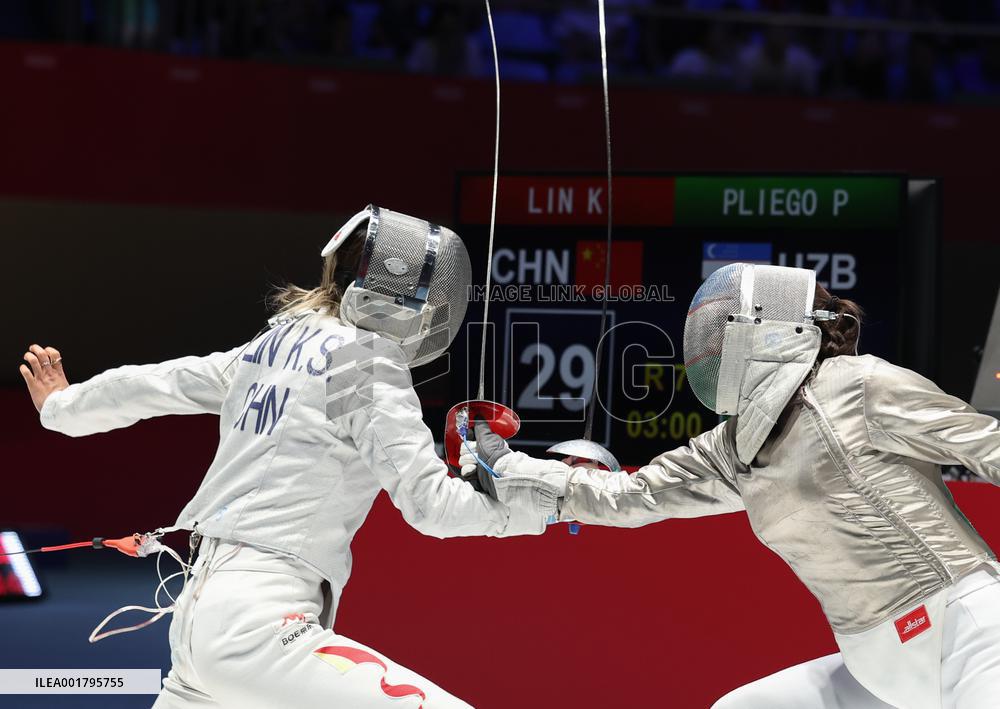 (SP)CHINA-HANGZHOU-ASIAN GAMES-FENCING (CN)