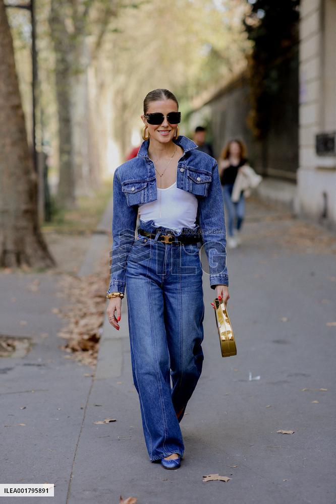 PFW - Roger Vivier Street Style