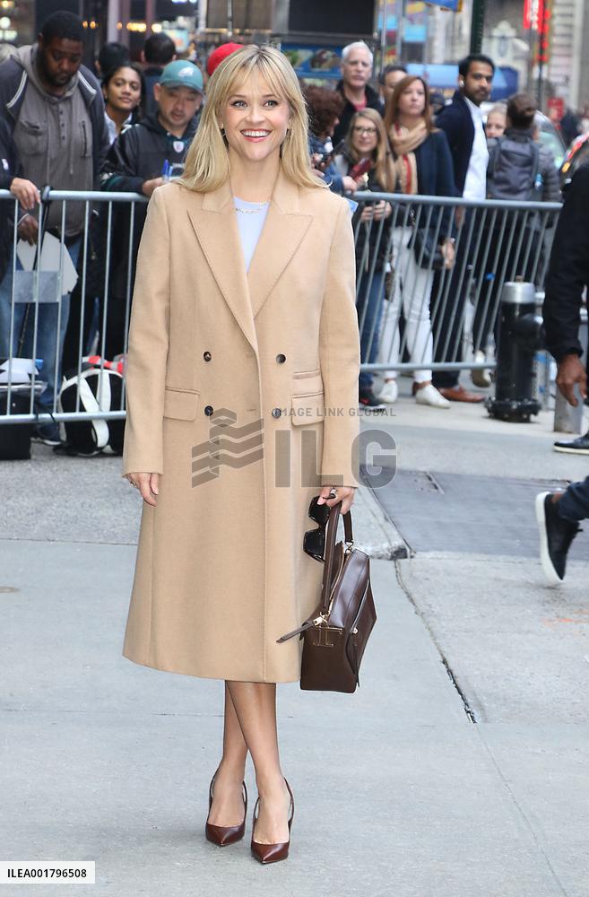Reese Witherspoon Outside GMA - NYC