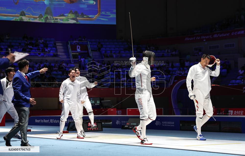 (SP)CHINA-HANGZHOU-ASIAN GAMES-FENCING(CN)