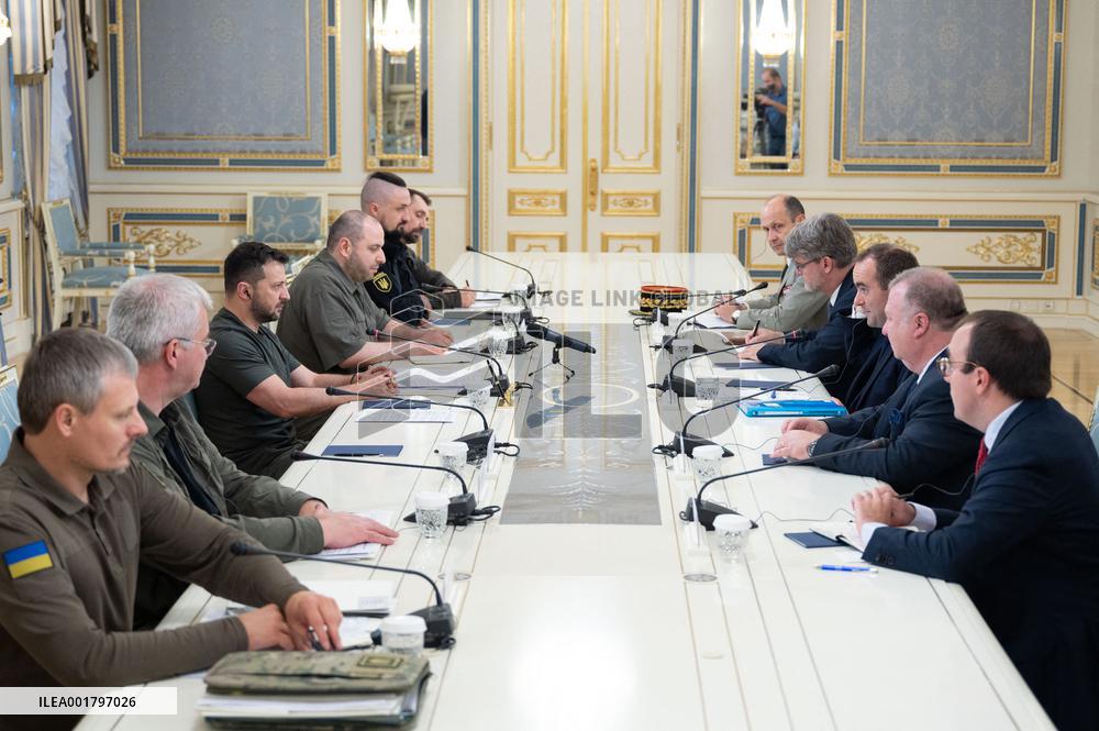 Zelensky Meets With French Defense Minister Lecornu - Kyiv