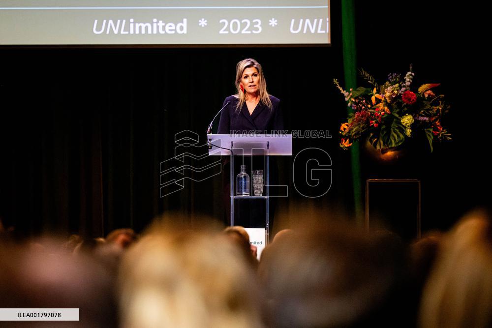 Queen Maxima Opens UNlimited Festival - Den Borsh