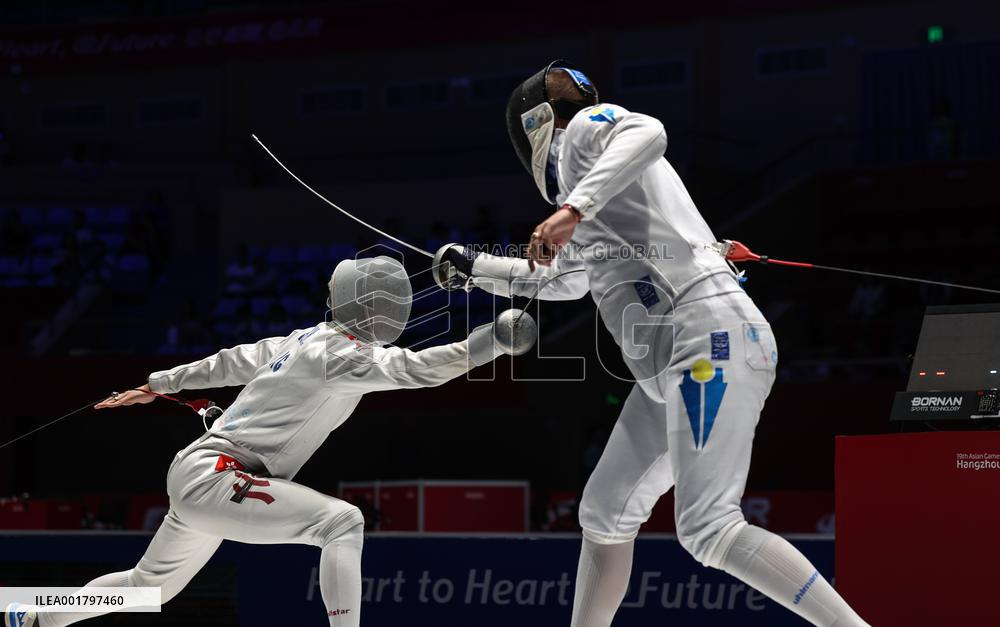(SP)CHINA-HANGZHOU-ASIAN GAMES-FENCING(CN)