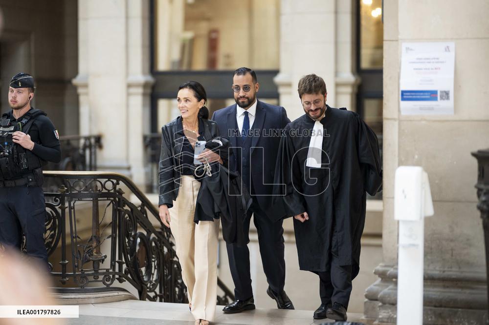 Alexandre Benalla At Palais De Justice - Paris