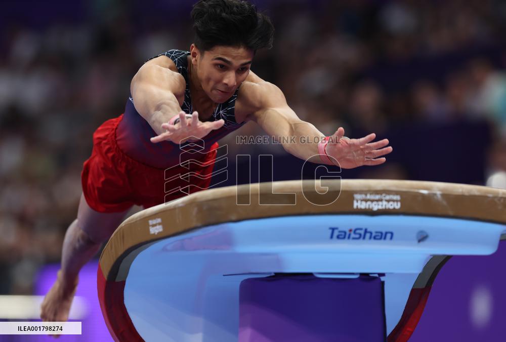 (SP)CHINA-HANGZHOU-ASIAN GAMES-ARTISTIC GYMNASTICS(CN)