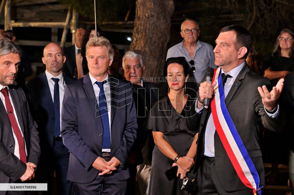 President Macron Visits Corsica