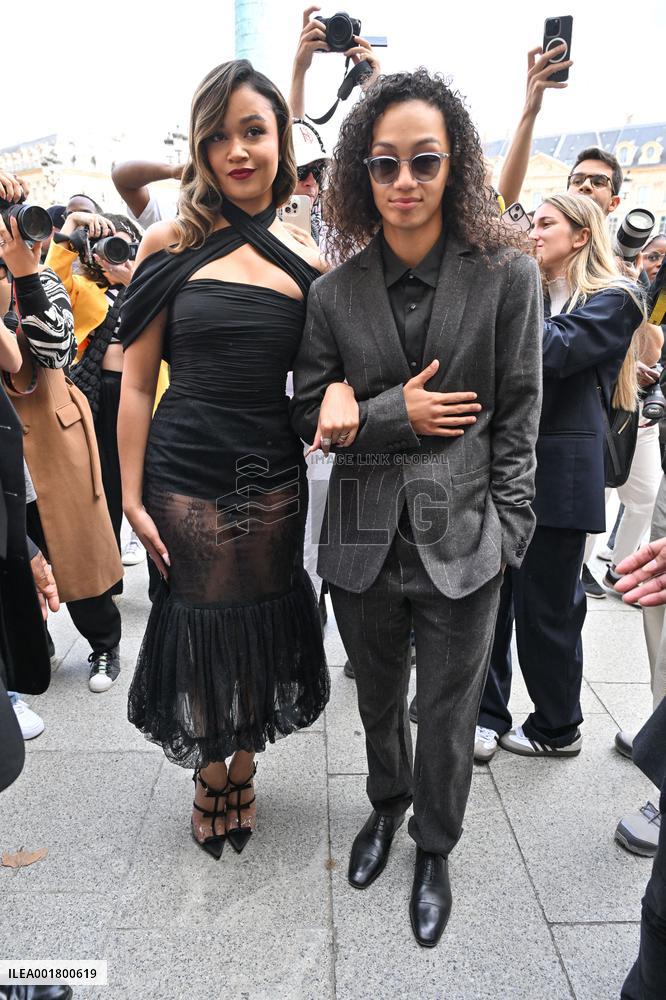 PFW Giambattista Valli Arrivals