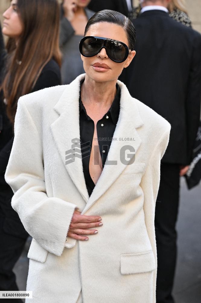 PFW Victoria Beckham Arrivals